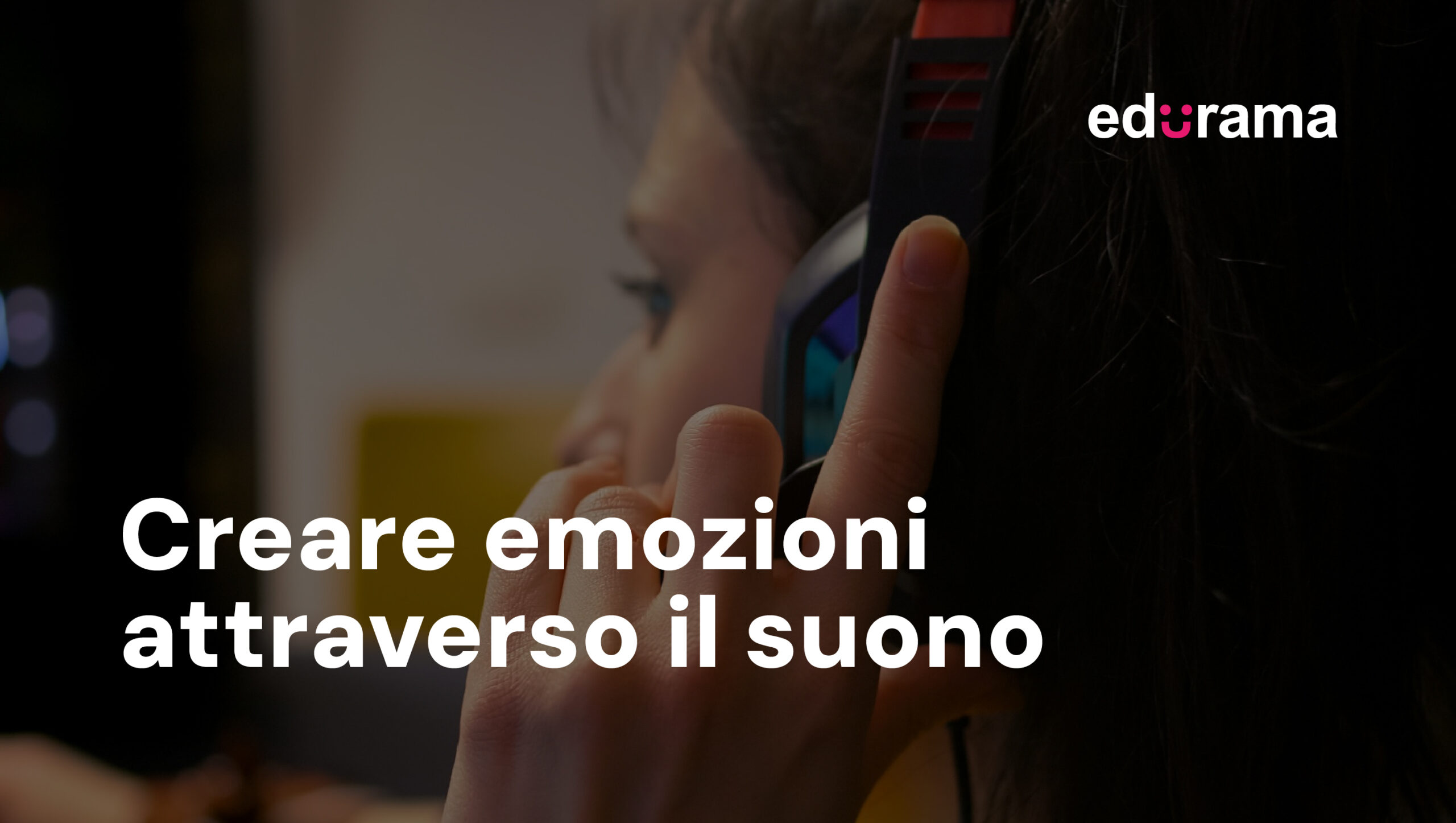 Nel corso cinema e post produzione imparerai a creare emozioni attraverso il Suono